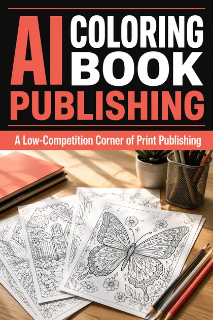 AI Coloring Book Publishing