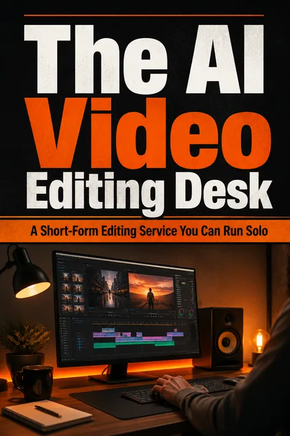 The AI Video Editing Desk
