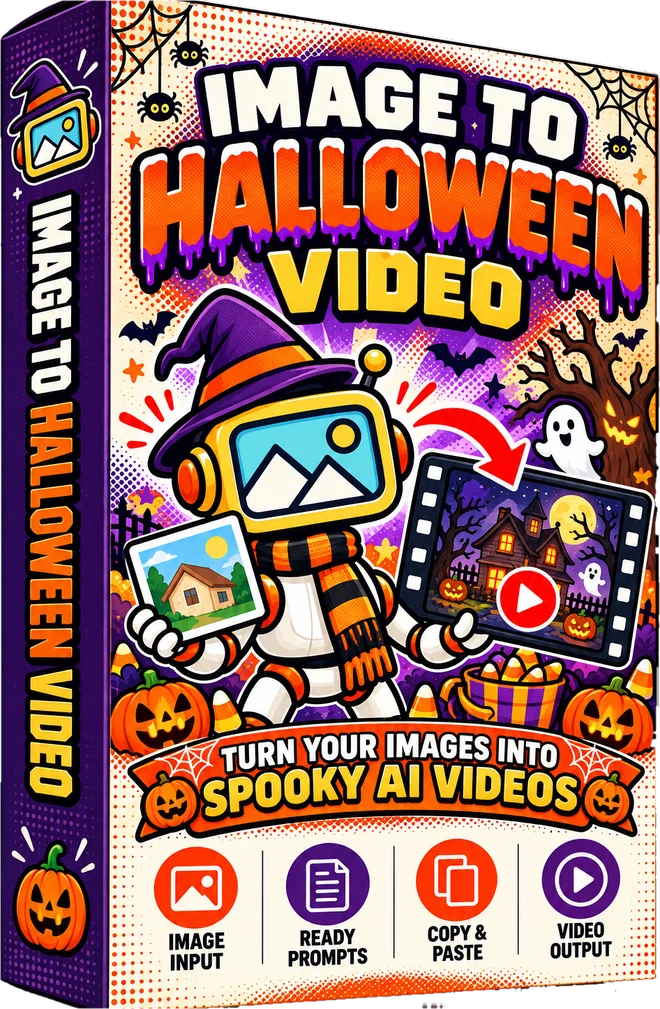 Image to Halloween Video product box