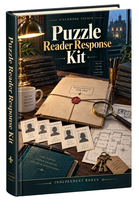 Puzzle Reader Response Kit generated product mockup