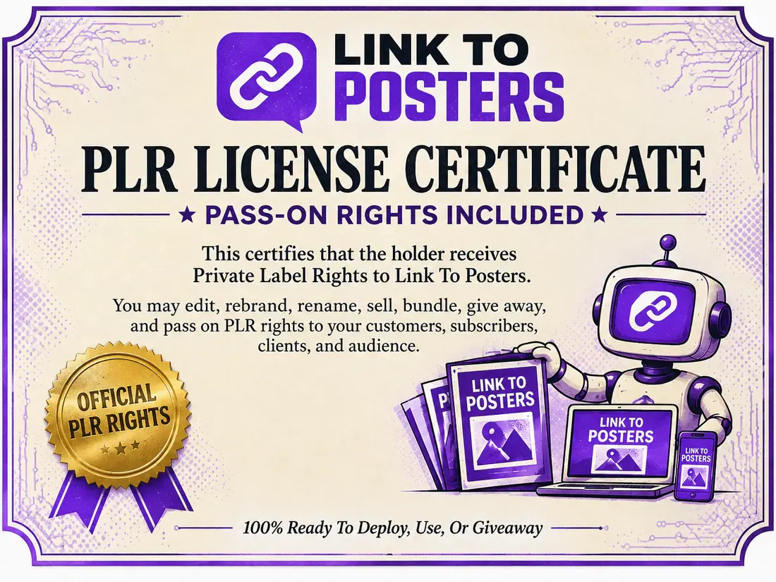Full PLR License