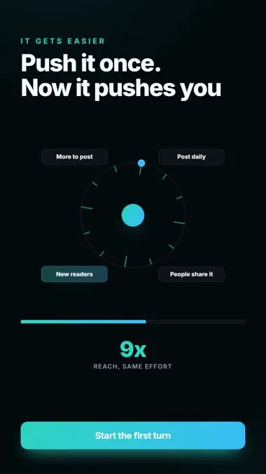The Flywheel, a finished vertical video made from one of the 189 prompts